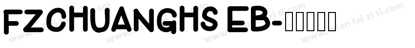 FZCHUANGHS EB字体转换